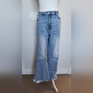Buckle Bridge by GLY Elliott High Rise Split Flare Jean sz 32×29